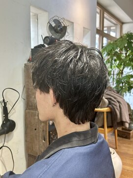 ボタニカ(Botanica) ナチュラルマッシュウルフ/シャドウパーマ/辻堂メンズヘア