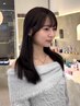 【1日で叶う】髪質改善ストレート＋カット＋ケアカラー＋クイックTR 33000⇒