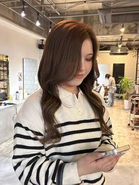 シャルムバイサラ(charme by sarah) ワンカラー で明るめベージュ/ミルクティーベージュ
