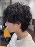 メンズカット+シャドウパーマ  