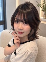 フラン(Franc) ミディアムレイヤー/顔まわりレイヤー/くびれヘア/大人かわいい