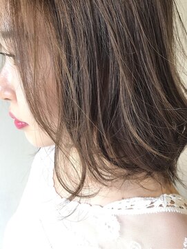 アールサロンサカエ(Rr SALON SAKAE) 【BOTANIUM滝島】透け感ハイライトダブルベージュ