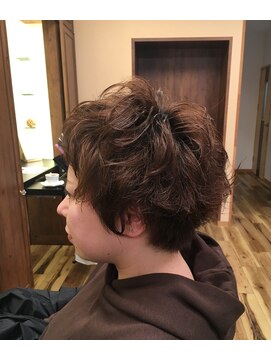 ピッカヘアーデザイン(PICKA hair-design) ショートにパーマ☆