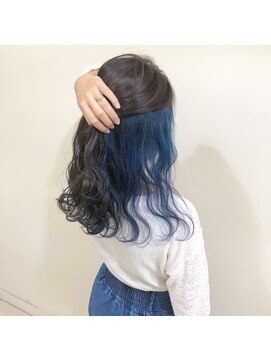 リー 枚方(Lee) インナー×オーシャンブルー