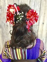 ヘアースペース ムーン(Hair Space MOON) 袴や着物のヘアーセットと着付は北区表町ヘアスペースムーンで!
