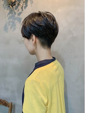 テトヘアー(teto hair) short(刈り上げ、ミニマム、マッシュショート、黒髪)