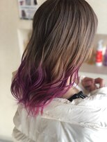 スーパーカット 元町店(SUPER CUT) グラデーションカラー パープル