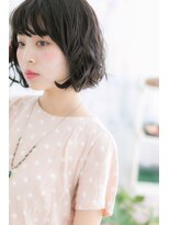 ミック ヘアアンドビューティー 大山店(miq  Hair&Beauty)&nbsp;Aラインニュアンスボブで☆大人ガーリーa