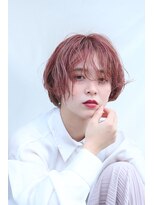 オーイット(ooit)&nbsp;＊ピンクベージュ×ナチュラルショートヘア＊