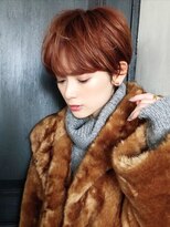 アルバム 渋谷パルコ(ALBUM)&nbsp;ニュアンスショート_ハイライトカラーオリーブカラー_46909