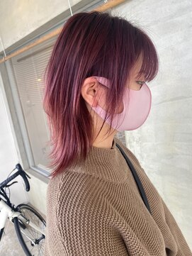 ナイーブヘアデザイン(NAiVE HAIR DESIGN) 【NAiVE hair】ラベンダーpink