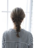 〈mielhair新宿〉三つ編みアレンジ