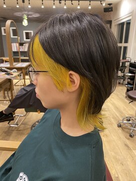 リアン 上尾店(Rien) ビタミンカラー/くびれヘア/マッシュ/メルティカラー/着物