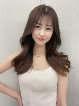 ジーナ 名駅(XENA.) 《xena/中島》中/韓mixなくびれヘア