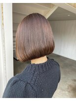 ペコリ ヘアールーム(PecoRi HAIR ROOM) 秋ベージュとボブ