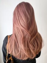 アルバム 渋谷パルコ(ALBUM)&nbsp;コーラルピンク_グレージュカラーボブウルフ_ba392681