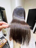 ロウ 吉祥寺(ROW)&nbsp;艶髪ペールブラウン＋髪質改善【吉祥寺/髪質改善/アースカラー】