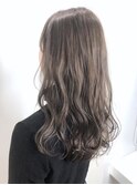 Liberte銀座 大人可愛いグレージュ×巻き髪