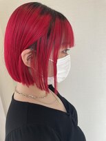 ネイヴスヘアー 福工大駅前店(Neivs Hair) ビビットレッド