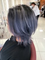 10代20代★大人かっこいいダブルカラーブリーチシャドールーツ