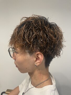 ニアウ 伊勢崎連取店(Niau) メンズマッシュツイストスパイラルパーマ