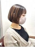 簡単まとまるボブ