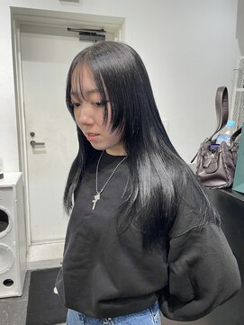 ココ 原宿(KOKO) 10代/20代/ミニウルフ/モード/ミディアムストレート/