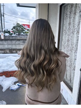 ヘアー アトリエ エゴン(hair atelier EGON) 外国人風♪くすみベージュカラー