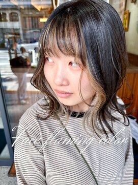 カフェアンドヘアサロン リバーブ(cafe&hair salon re:verb) Face flaming color
