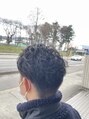 アグ ヘアー ダリア 喜多方店(Agu hair dahlia) メンズ/ビジネスのシーンでもイケてるパーマ