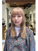 ハイライト　レイヤー ショートヘア　ボブ　くびれレイヤー 