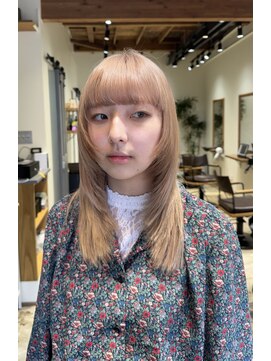 リフル 八王子(RIFULL) ハイライト　レイヤー ショートヘア　ボブ　くびれレイヤー