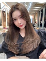 プアメリア 名古屋(Puamelia)&nbsp;韓国風レイヤーカット