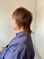 メンズカット バイ ソイクフ(メンズカット by SOY-KUFU)&nbsp;MEN’SHAIR刈り上げなしハイトーンウルフ