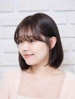 ビランチェ 池袋(bilancia)&nbsp;ナチュラルボブ/池袋/グレージュ/韓国風ボブ
