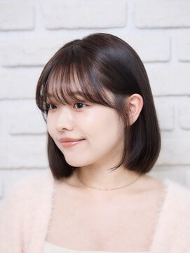 ビランチェ 池袋(bilancia) ナチュラルボブ/池袋/グレージュ/韓国風ボブ