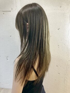 ヘアーワークス ヘルム 渋谷店(HAIR WORKS HELM) ［HELM渋谷］オリーブカラー☆