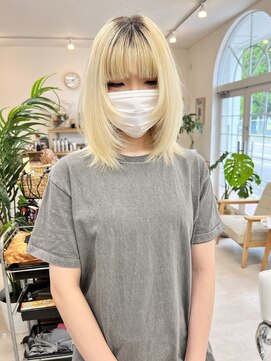 ウッドベル(wood belle) フロントウルフバング