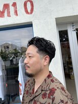 フォーコーナーズカットショップフェイビーズ 名古屋西(FourCornersCutShop favey's)&nbsp;ショートラルフカール