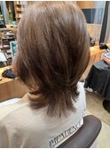 ミディアムウルフ　40代50代60代