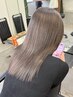【美髪度★★☆】髪質改善カラー＋トリートメント