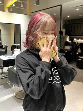 エイトヘアー(8 HAIR) 苺ミルクカラー
