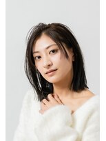 エアー 銀座タワー(AIR)&nbsp;フェイスレイヤーでいつもと雰囲気を変えたボブスタイル