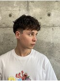 メンズパーマフェードバーバーツイスト理容室カット