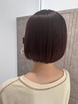 アッシュ 宮前平店(Ash)&nbsp;チェリーレッド／小顔ボブ