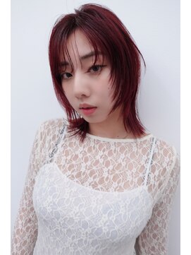 ネルケ 立川(nelke) レイヤーカット/レイヤー/レイヤーボブ/ウルフ/ウルフヘア