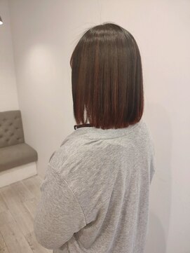 ラヴィズム 長岡店(LUVISM) ◎ダブルカラー韓国ヘアー顔周りレイヤーおくれ毛前髪長岡/宮関