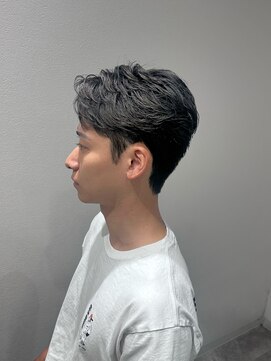 ジェントル(GENTLE) 毛流れパーマ+ダウンパーマ