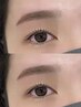 アイブロウスタイリング＋まつ毛パーマ＋トリートメント