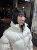 地毛風カラー